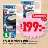 Findus - torskryggfilé