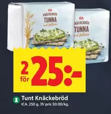 Knäckebröd Tunna