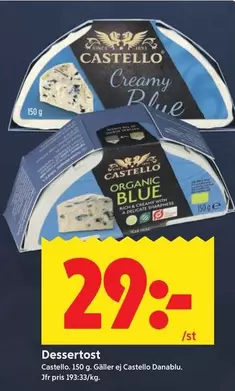 Castello - Dessertost