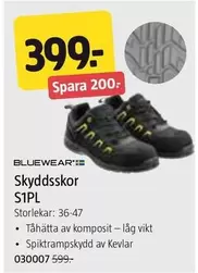 Bluewear - Skyddsskor S1PL