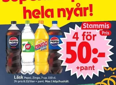 Pepsi - , Zingo, 7-up