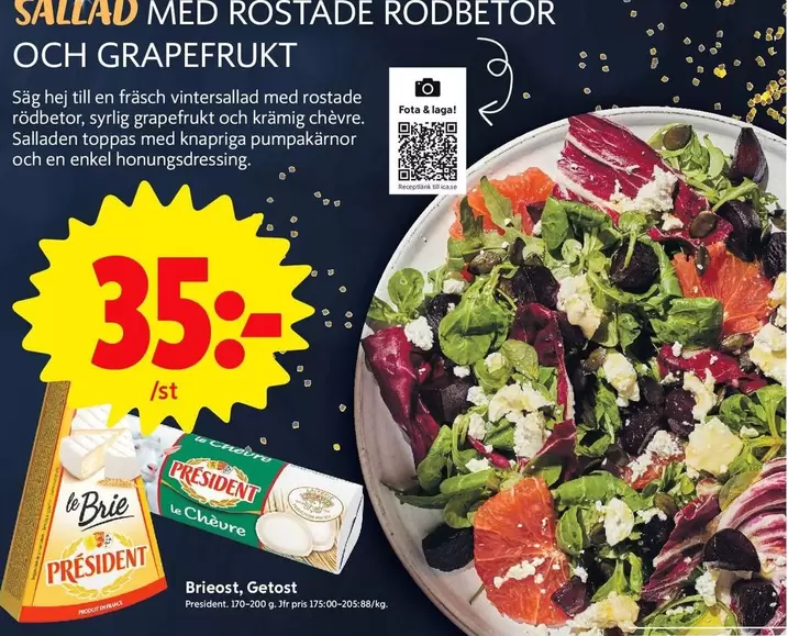 president - Brieost, Getost