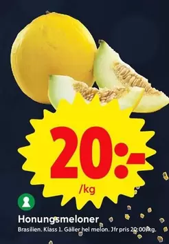 Honungsmeloner