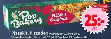 Pizzakit, Pizzadeg