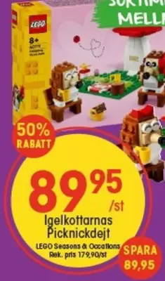 LEGO - Igelkottarnas Picknickdejt