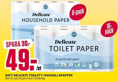 TOILET PAPER, HOUSEHOLD PAPER