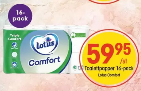 Comfort - Toalettpapper 16-pack