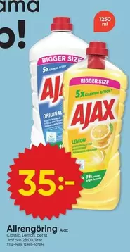 Ajax - Allrengöring