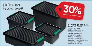 Smart - Förvaringslåda ecoLine