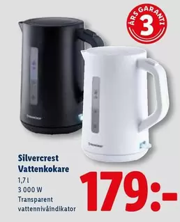 silvercrest - Vattenkokare