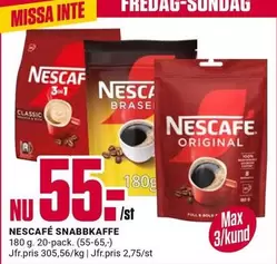 Nescafe - SNABBKAFFE