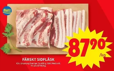 FÄRSKT SIDFLÄSK
