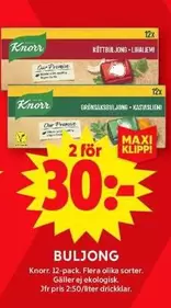 Knorr - BULJONG