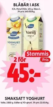 valio - SMAKSATT YOGHURT