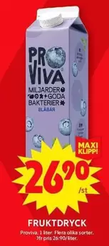 Proviva - FRUKTDRYCK