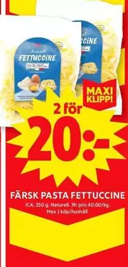 FÄRSK PASTA FETTUCCINE