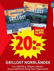 GRILLOST NORRLÄNDSK