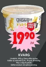 Lindahls - KVARG