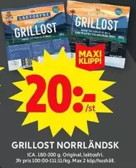 GRILLOST NORRLÄNDSK