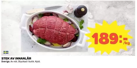 FÄRSK ENTRECOTE