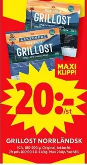 GRILLOST NORRLÄNDSK