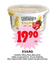 Lindahls - KVARG