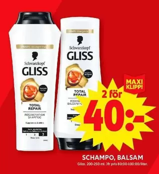 Schwarzkopf - SCHAMPO, BALSAM