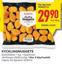 Eldorado - KYCKLINGNUGGETS