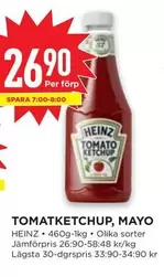 Heinz - TOMATKETCHUP, MAYO