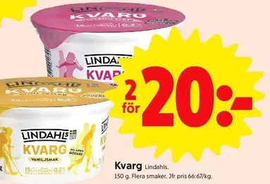 Lindahls - Kvarg