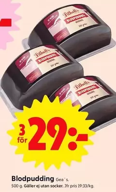 Lithells - Blodpudding