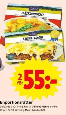 Enportionsrätter