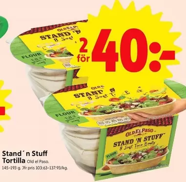 Stand 'n Stuff Tortilla