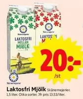 Skånemejerier - Laktosfri Mjölk