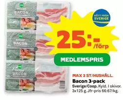 Coop - Bacon 3-pack