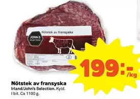 Nötstek av fransyska