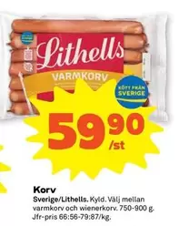 Lithells - VARMKORV