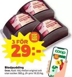 Mer - Blodpudding
