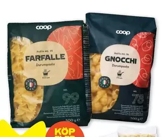 Coop - FARFALLE or GNOCCHI