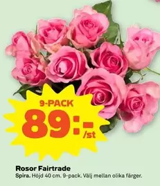 fairtrade - Rosor Fairtrade