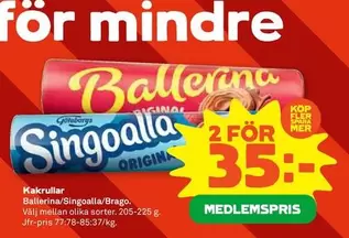 ballerina - Kakrullar