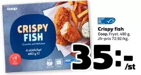 Coop - Crispy fish