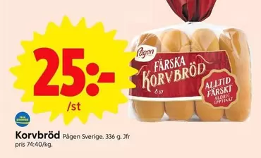Pågen - Korvbröd