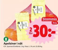 Apelsiner i nät