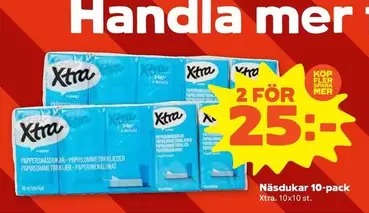 Mer - Näsdukar 10-pack