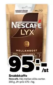 Nescafe - Snabbkaffe