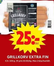 Extra - GRILLKORV EXTRA FIN