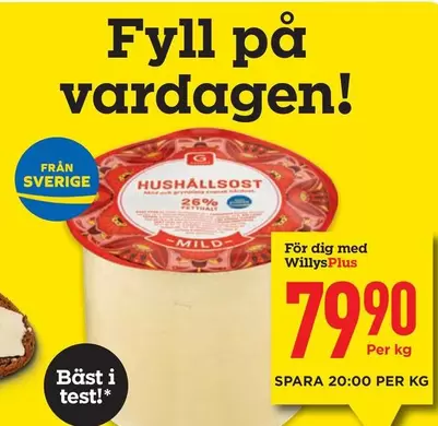 HUSHÅLLSOST