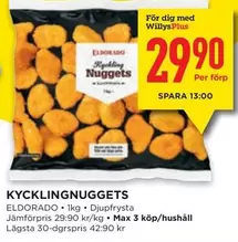 Eldorado - KYCKLINGNUGGETS