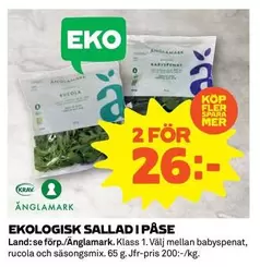EKO - LOGISK SALLAD I PÅSE